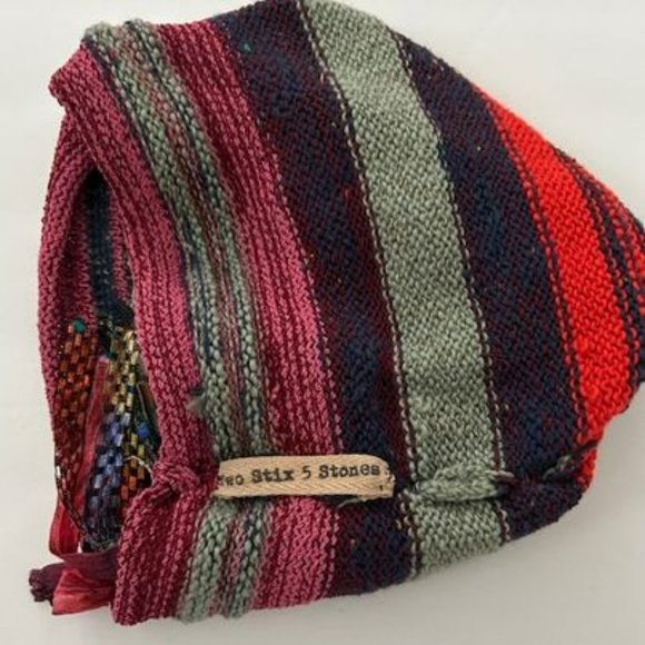Two Stix 5 Stones Knitted Cap Beanie - Picture 2 of 3